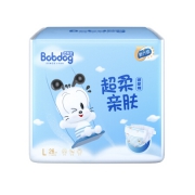 巴布豆BOBDOG 超柔亲肤婴儿纸尿裤L26片(9-14Kg)