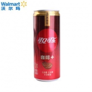 可口可乐 咖啡+汽水 可乐型碳酸饮料 330ml*12罐 *5件