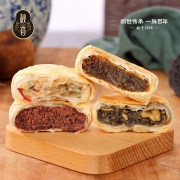 秋香 苏式酥皮月饼 500g