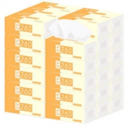 伊品妮 抽纸M260水润纸面巾 4层260张40包