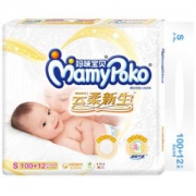 京东PLUS会员：MamyPoko妈咪宝贝 纸尿裤 S104片*5件