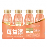 伊利 每益添 0脂肪 西柚樱花味 350ml *4*8