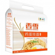 香雪面条 挂面 麦芯鸡蛋面 2.4kg *2件