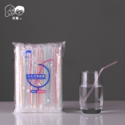 towboys 双童 一次性尖头弯吸管 400支
