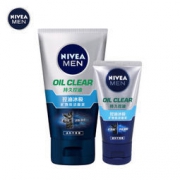 NIVEA 妮维雅 男士 控油冰极矿物炭 洗面奶 （100g+50g） *2件