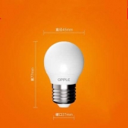 OPPLE 欧普照明 LED灯泡 E27螺口 2.5W 直径45mm
