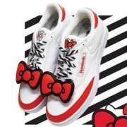 1日0点： Reebok 锐步 CLUB C 85 hello kitty EH3051 男/女款休闲板鞋