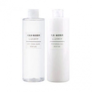 MUJI 无印良品 舒柔敏感肌 滋润型水乳套装（400ml+400ml）