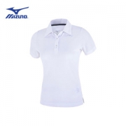 日本 美津浓Mizuno 女修身针织运动Polo衫