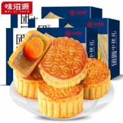 味滋源 蓝色月饼盒装 6味24饼 252g*4盒