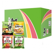 康师傅 方便面20袋 日式豚骨5袋+金汤肥牛5袋+鲜蔬番茄5袋+鲜蔬蘑菇5袋 *4件
