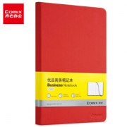 京东PLUS会员： Comix 齐心 C5902 优品商务笔记本 A5 122张 红色 *5件