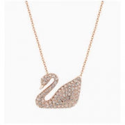 SWAROVSKI 施华洛世奇 5007735 女士天鹅经典项链 金色 *2件