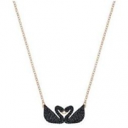 SWAROVSKI 施华洛世奇 5296468 双黑天鹅项链 *2件