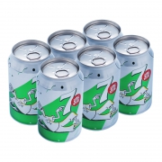 七喜  柠檬味汽水330ml*6听装