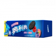 临期特卖：奥利奥 缤纷双果味夹心饼干 蓝莓味+树莓味97g*10件