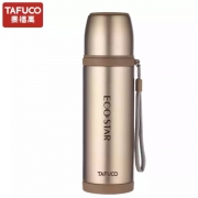 泰福高（TAFUCO）304不锈钢保温杯 桃粉色 360ML