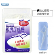 京东PLUS会员： 奈森克林 细滑牙线 100支 *12件