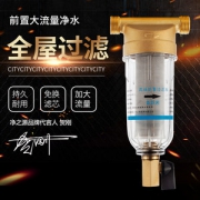 净之源 纯铜反冲洗前置过滤器 终生免换芯