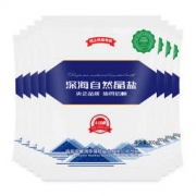 白菜价：迎客松 深海自然晶盐 300g*5袋