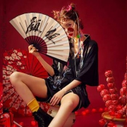 宫蝶 GD-20Q179 女士薄款冰丝睡衣