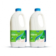 得益 无糖风味 桶装 酸牛奶 1.1kg*2桶