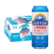 三得利啤酒 特爽7.5度 500ml*12听/罐*5
