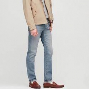 UNIQLO 优衣库 425301 男装水洗修身牛仔裤