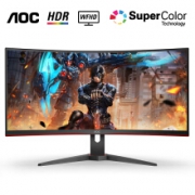 AOC 29英寸 带鱼屏 广色域曲面显示器 CQ29G2E
