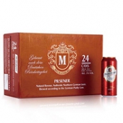 梅克伦堡 比尔森啤酒 500mlx24听x2件