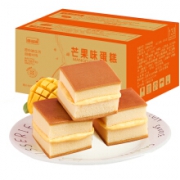 香当当 芒果味夹心蛋糕400g整箱