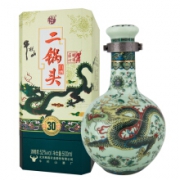PLUS会员：牛栏山 白酒 52度珍品三十（30） 500ml*3