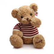 BOWENBEAR 柏文熊 毛绒玩具泰迪熊玩偶 卡其 60cm *3件
