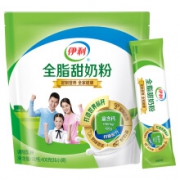 伊利 全脂甜奶粉 成人奶粉 维生素B2 400g袋装独立小包装*4件