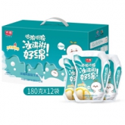 限地区：光明 咕浓咕浓 180g*12*2件（冰淇淋味+原味）