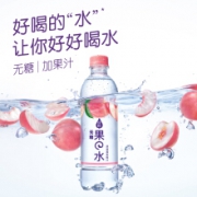 可口可乐 Coca-Cola 纯悦果水蜜桃味450ml*15