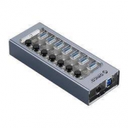 ORICO 奥睿科 USB3.0分线器 7口HUB扩展集线器 AT2U3-7