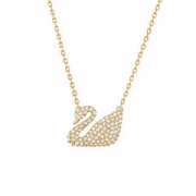 14日10点、黑卡会员：SWAROVSKI 施华洛世奇 Swan Lake 5121597 经典天鹅水晶项链