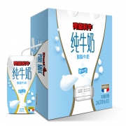 移动端：荷兰乳牛 脱脂纯牛奶 200ml*12*2件