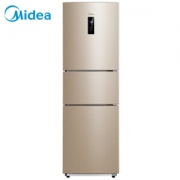 5日0点： Midea 美的 BCD-258WTPZM(E) 三门冰箱 258升