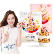 热巴代言 五谷磨房 缤果彩虹脆水果麦片 400g