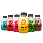 Nana 奇亚籽 0蔗糖 奶茶口感代餐奶昔 饱腹控糖 60g*8瓶装