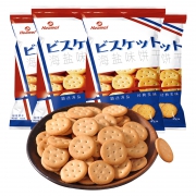 huamel 华美 日式海盐饼干 100g*4袋