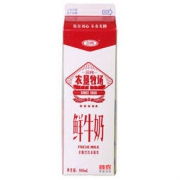 三元 农垦牧场 巴氏杀菌全脂鲜牛奶 980ml *13件