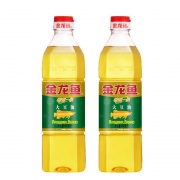 百亿补贴：金龙鱼 精炼一级大豆油 900mL 2瓶