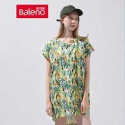 京东PLUS会员：Baleno 班尼路 88003330 中长款T恤裙