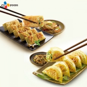 必品阁 王饺子490g*4袋+脆皮煎饺250g*2袋 吃过最好吃的速冻饺子