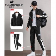 富贵鸟 ZYL801 男士运动休闲套装 两件套