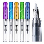 PILOT 百乐 FKA-150R 笑脸钢笔 透明限量版 含上墨器+清洗胆 F尖