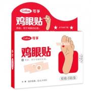 可孚 草本配方 脚鸡眼贴 6贴/1盒